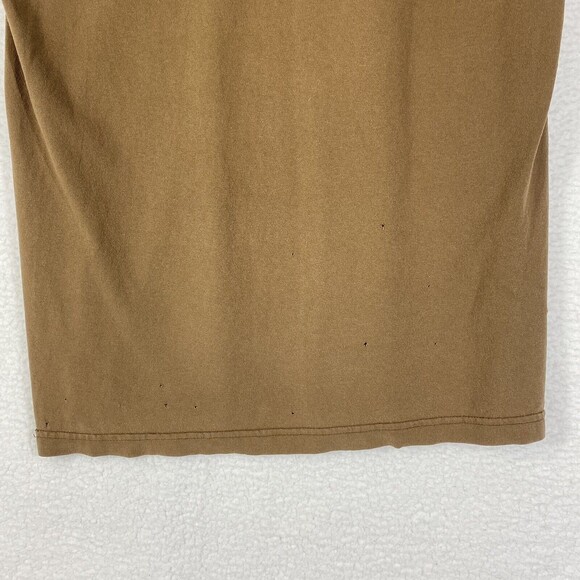 Vintage y2k Redsand Brown T-shirt Surfer Skater Logo Distressed No Tag MEASURED - Picture 7 of 11
